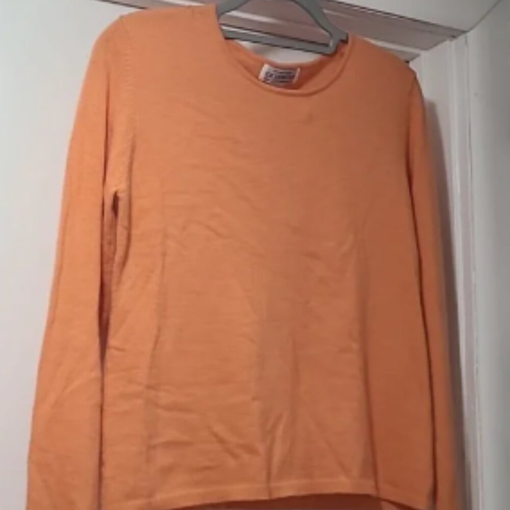 Vintage SUTTON STUDIO Cashmere Crewneck M Lovely Colorway‎ Spring